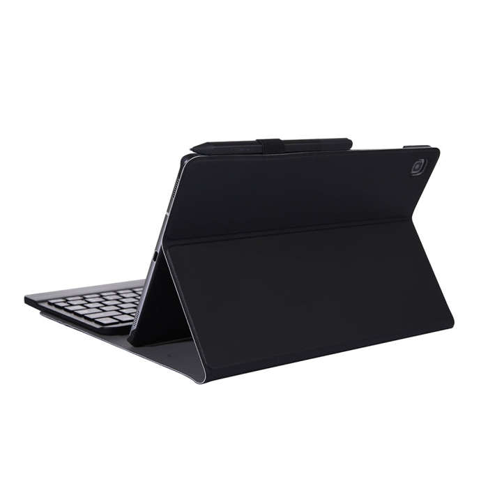 A610 For Galaxy Tab S6 Lite 10.4 P610 / P615 (2020) Bluetooth Keyboard Tablet Case with Stand & E...