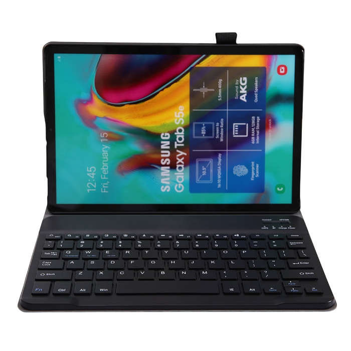 A610 For Galaxy Tab S6 Lite 10.4 P610 / P615 (2020) Bluetooth Keyboard Tablet Case with Stand & E...