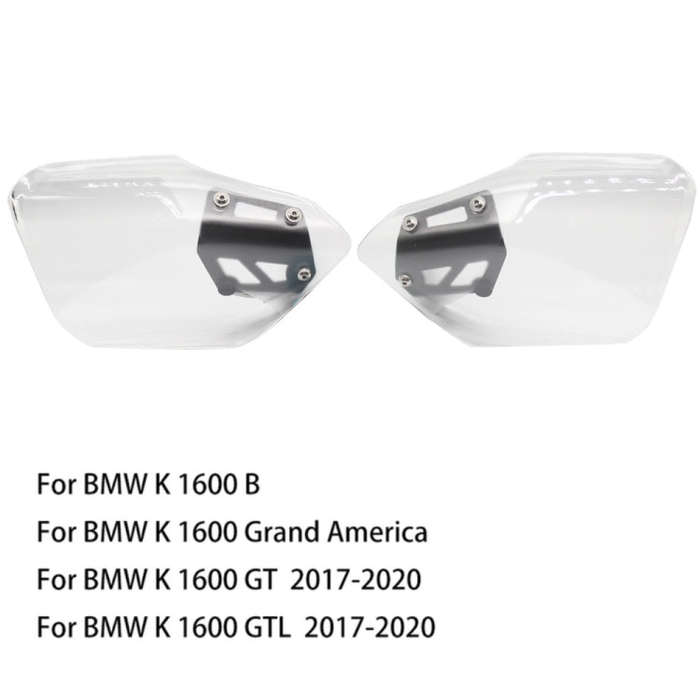 For BMW K 1600 B / K 1600 GT MO-HS005 Motorcycle Windshield Hand Guards Protectors(Transparent)