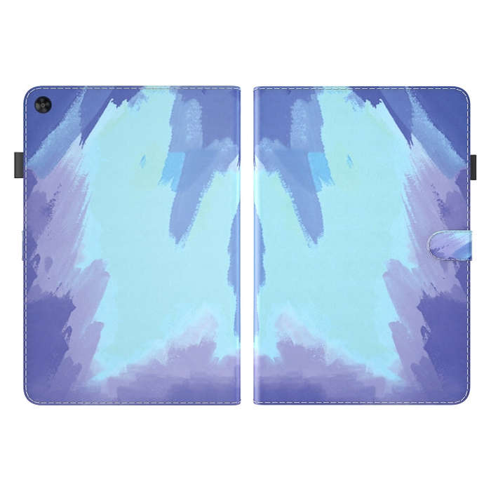 For Huawei MatePad SE Watercolor Pattern Flip Leather Tablet Case(Winter Snow)