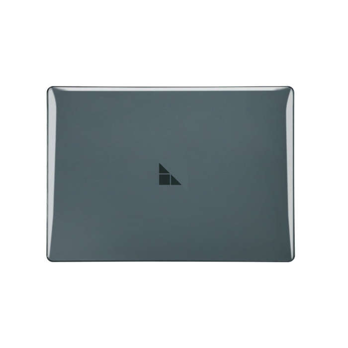 For Microsoft Surface Laptop 13.5 inch Laptop Flannelette Crystal Anti-drop Protective Case(Black)