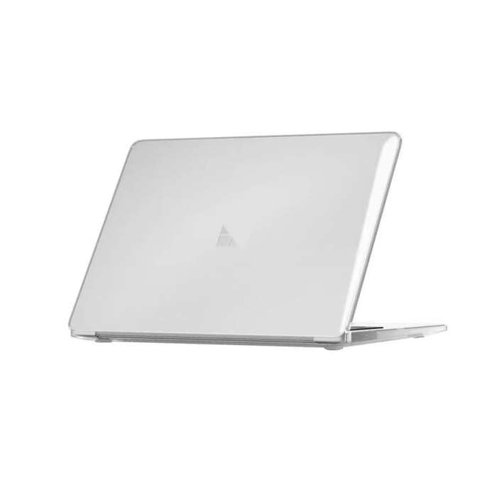 For Surface Laptop 7 15 inch Laptop Steel Surface Crystal Shockproof Protective Case(Transparent)