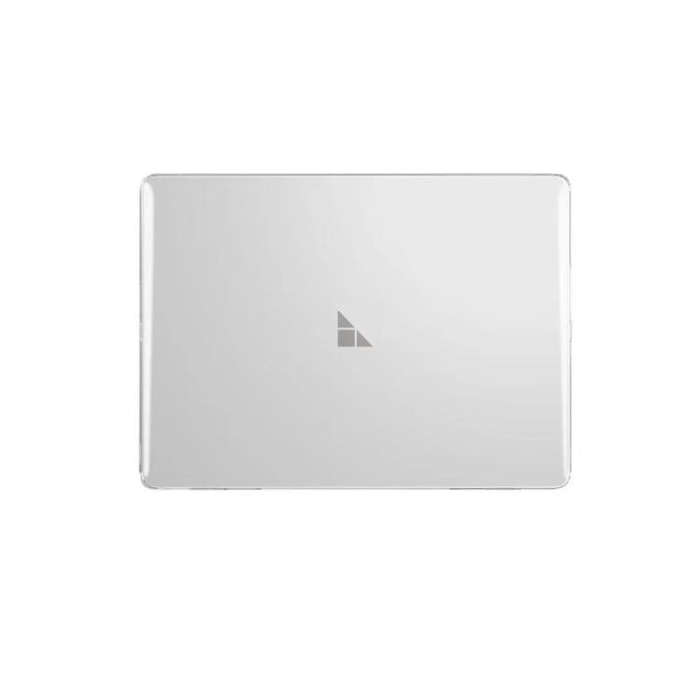 For Surface Laptop 7 15 inch Laptop Steel Surface Crystal Shockproof Protective Case(Transparent)