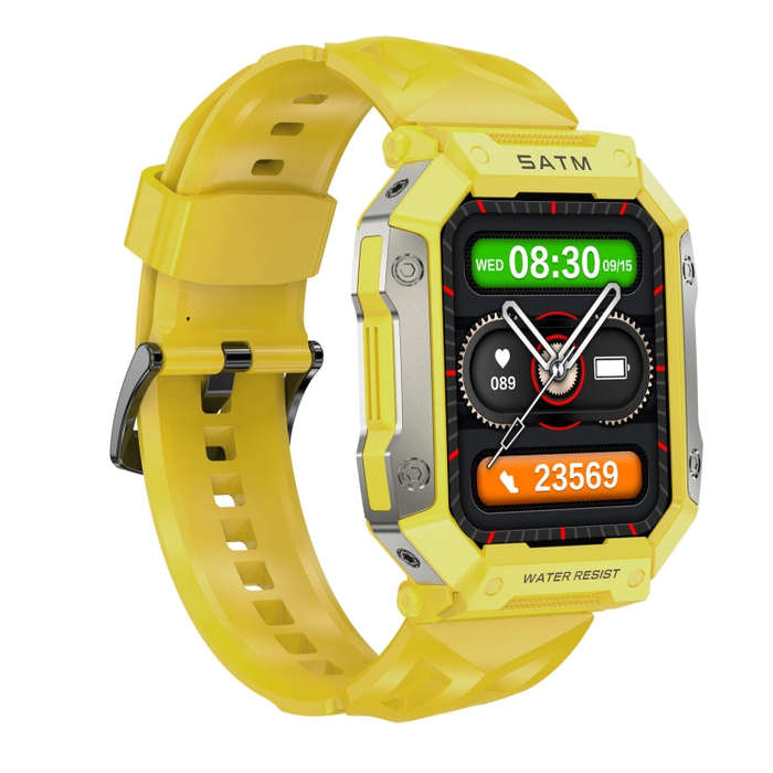 PG333 1.91 inch Waterproof Smart Sports Watch Support Heart Rate Monitoring / Blood Pressure Moni...