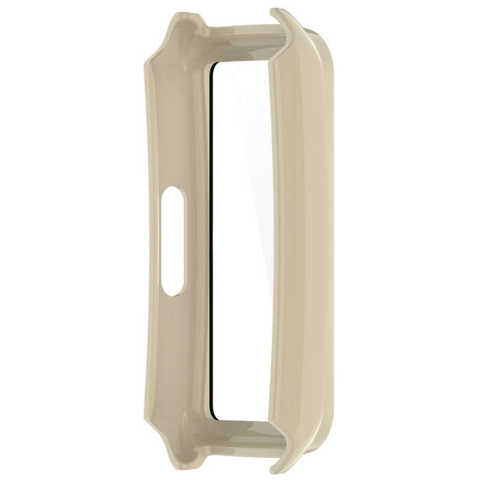 For Keep Band B5 / Band B4 PC + Tempered Film Integrated Watch Protective Case(Ivory White)
