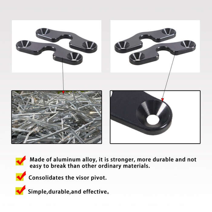 For Jeep Wrangler JK / JL / JT 2018 Car Sun Visor Clip Mount