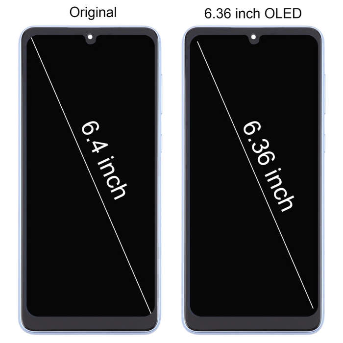 For Samsung Galaxy A33 5G SM-A336 6.36 inch OLED LCD Screen Digitizer Full Assembly with Frame (B...