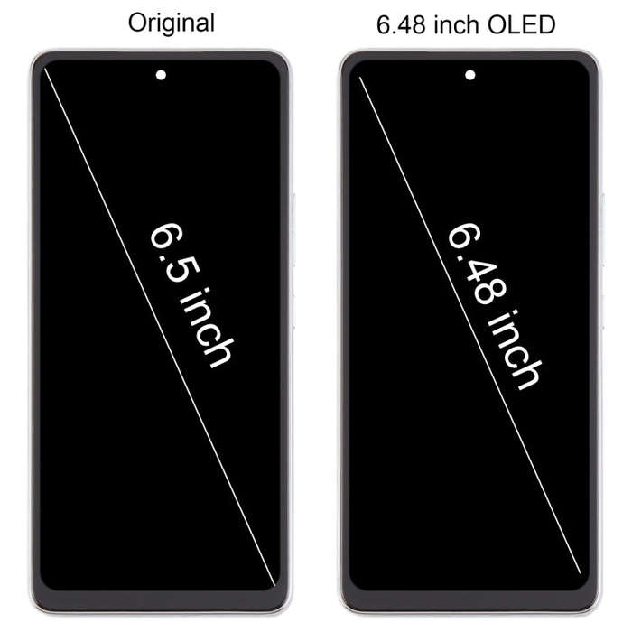 For Samsung Galaxy A53 5G SM-A536 6.48 inch OLED LCD Screen Digitizer Full Assembly with Frame (G...