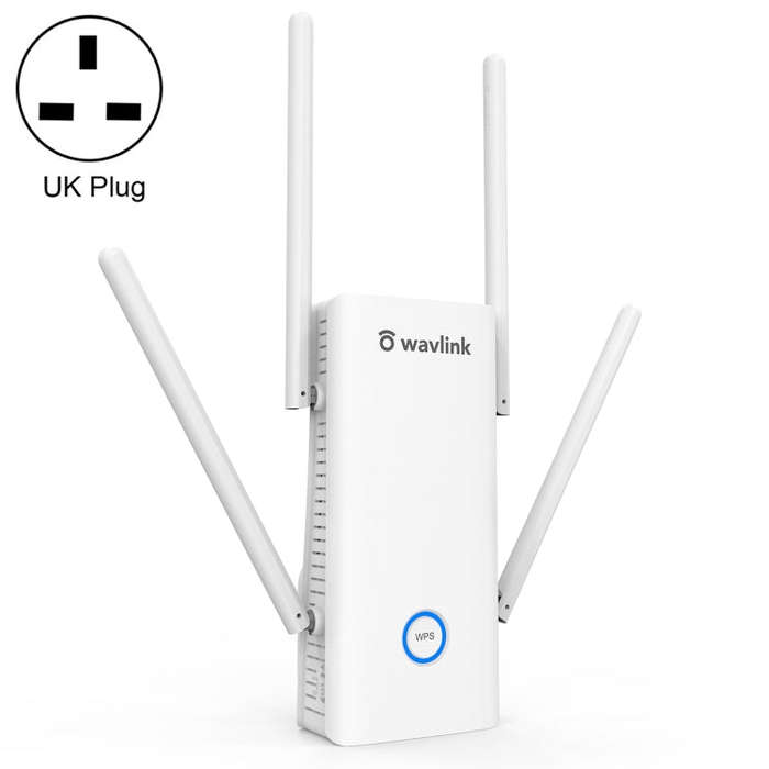 Wavlink AERIAL D4X AX1800Mbps Dual Frequency WiFi Signal Amplifier WiFi6 Extender(UK Plug)