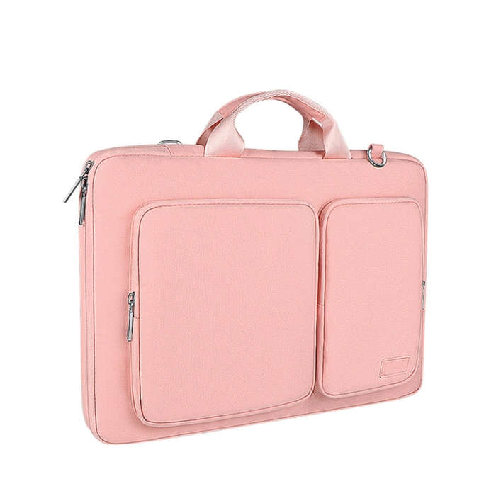 ST11 Polyester Thickened Laptop Bag, Size:13.3 inch(Pink)