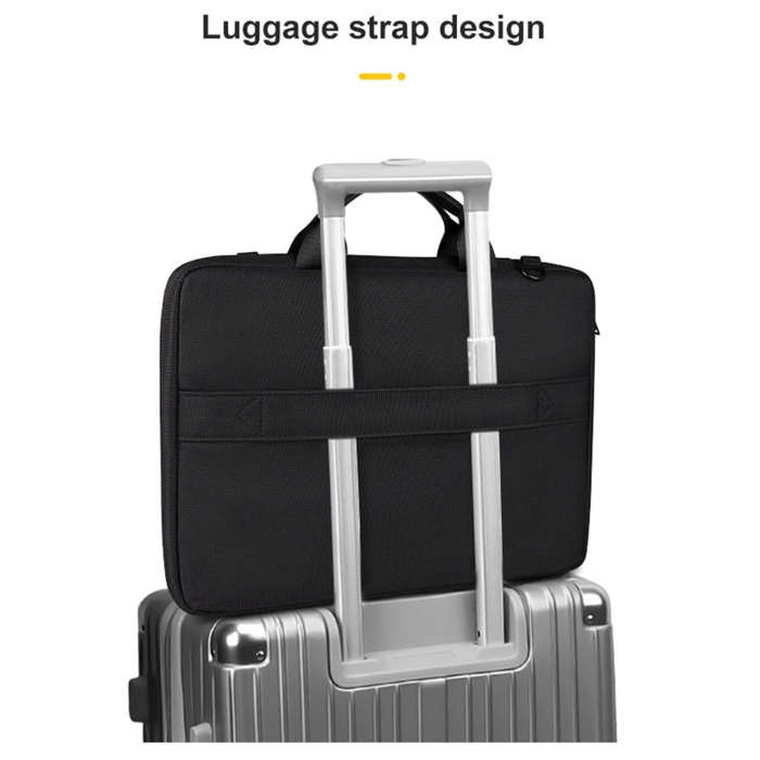 ST11 Polyester Thickened Laptop Bag, Size:13.3 inch(Silver Gray)