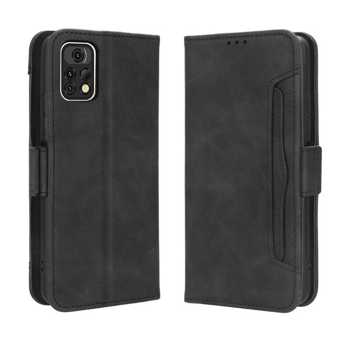 For Umidigi A13 Pro 5G Skin Feel Calf Texture Card Slots Leather Phone Case(Black)