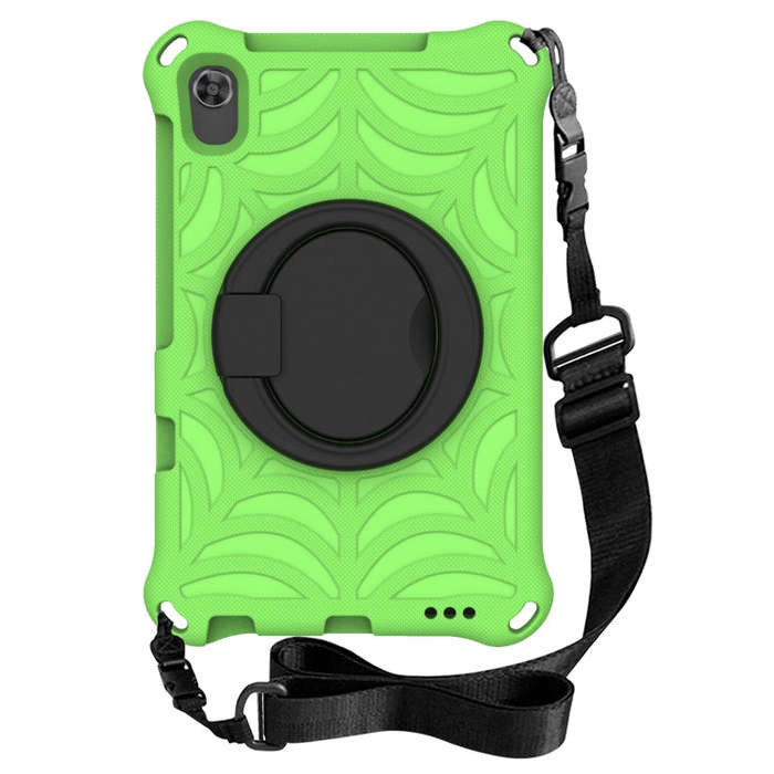For Huawei MatePad T8 Spider King Silicone Protective Tablet Case(Green)