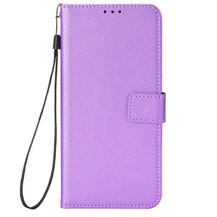For Honor Magic5 Diamond Texture Leather Phone Case(Purple)