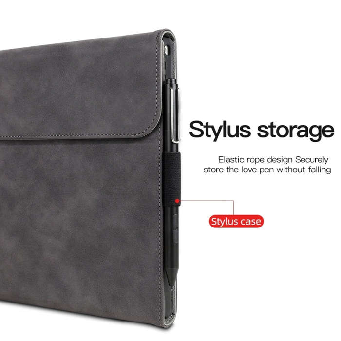 For Microsoft Surface Pro 7+ / 7 / 6 / 5 / 4 Sheepskin All-Inclusive Shockproof Protective Case(B...