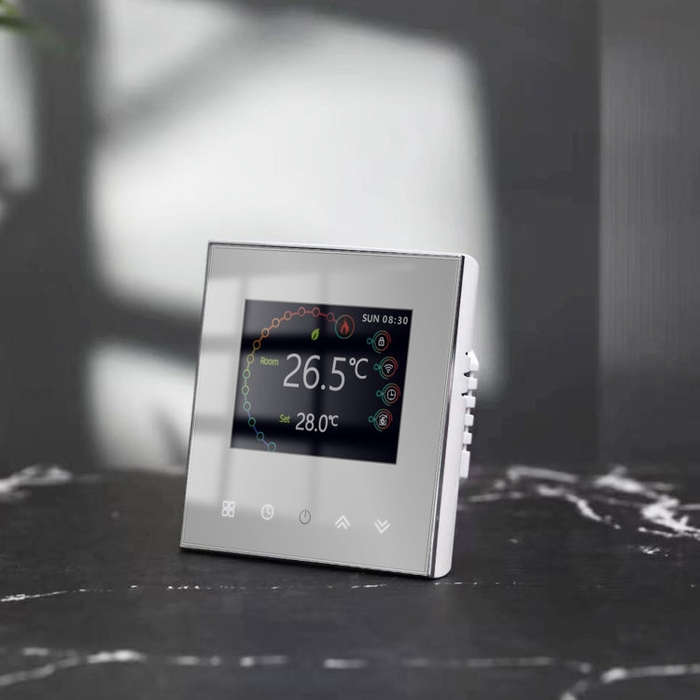 BHT-2002GALM 220V Smart Home Heating Thermostat Water Heating WiFi Thermostat(Black)