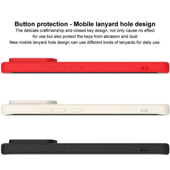 For OnePlus 11 5G IMAK UC-4 Series Straight Edge TPU Soft Phone Case(Black)