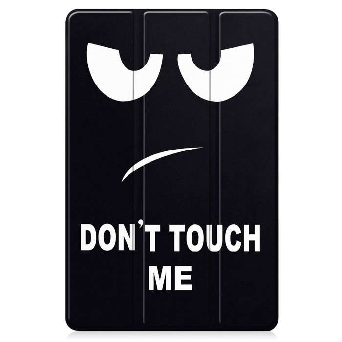 For Huawei MatePad 11 2023 Custer Painted 3-Fold Holder Leather Smart Tablet Case(Big Eye)