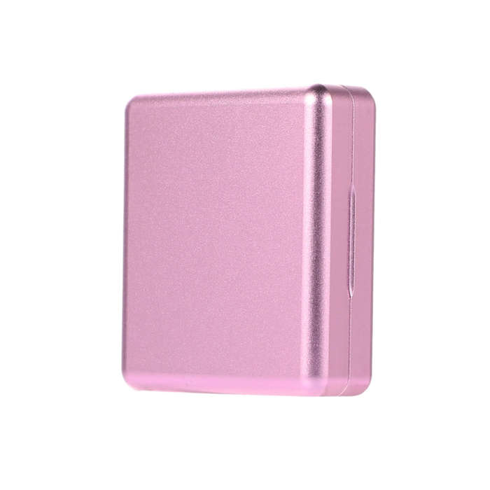 For IQOS Series Aluminum Alloy Cigarette Case, Capacity:10 pcs(Pink)