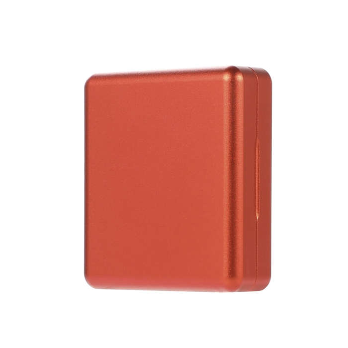 For IQOS Series Aluminum Alloy Cigarette Case, Capacity:10 pcs(Orange)