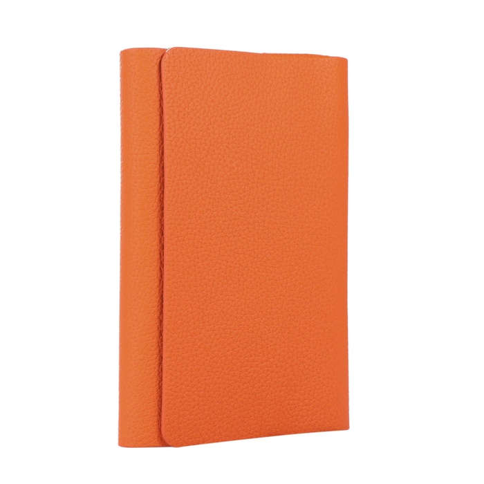 For IQOS ILUMA ONE Litchi Pattern Electronic Cigarette Leather Storage Bag(Orange)