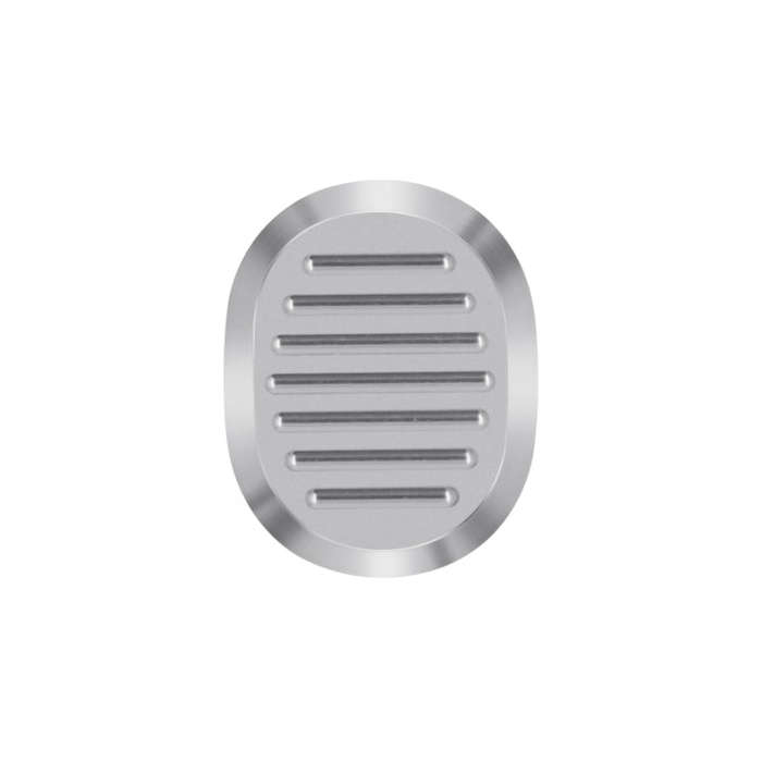 For IQOS ILUMA ONE E-cigarette Rod Replacement Decoration Color Cap with Removal Tool(Striped Grey)