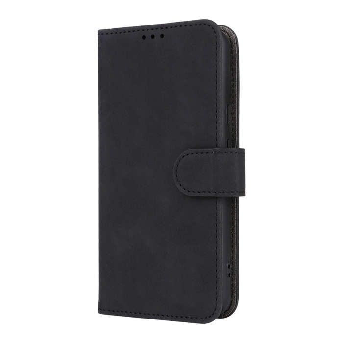 For Google Pixel 8 Skin Feel Magnetic Flip Leather Phone Case(Black)