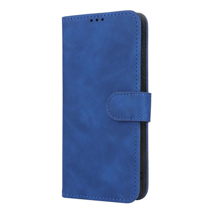 For Huawei P60 Art Skin Feel Magnetic Flip Leather Phone Case(Blue)
