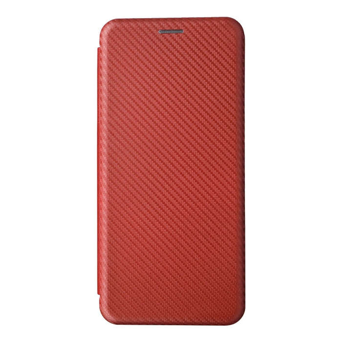 For Nokia G22 Carbon Fiber Texture Flip Leather Phone Case(Brown)