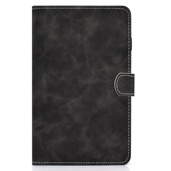 For Huawei MatePad 10.4 2022 Cowhide Texture Leather Tablet Case(Black)