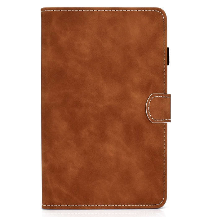 For Huawei MatePad 10.4 2022 Cowhide Texture Leather Tablet Case(Brown)
