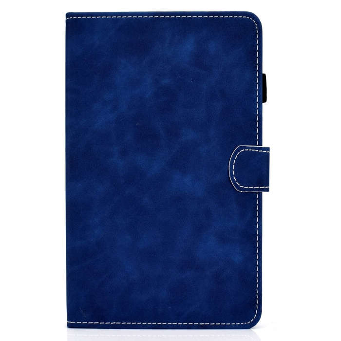 For Huawei MatePad 10.4 2022 Cowhide Texture Leather Tablet Case(Blue)