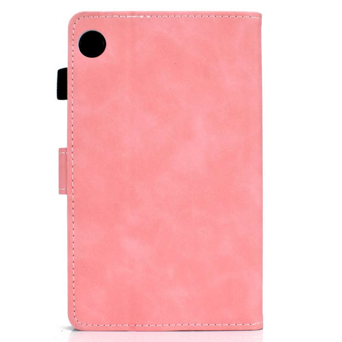 For Huawei MatePad 10.4 2022 Cowhide Texture Leather Tablet Case(Pink)