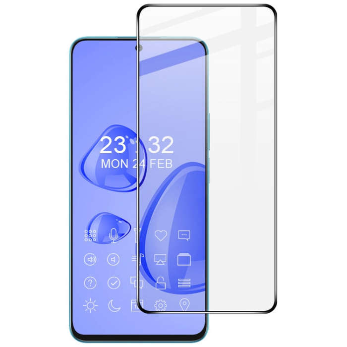 For Honor X8a 4G Global imak 9H Surface Hardness Full Screen Tempered Glass Film Pro+ Series