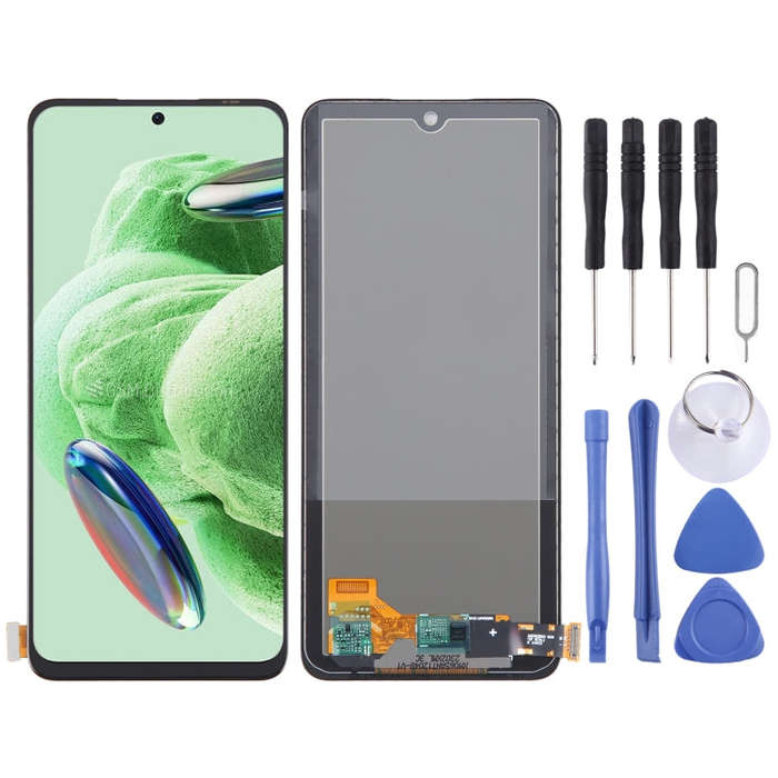 TFT LCD Screen For Xiaomi Redmi Note 12 5G with Digitizer Full Assembly, Not Supporting Fingerpri...