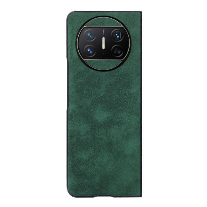 For Huawei Mate X3 Morocco Texture PU Phone Case(Green)