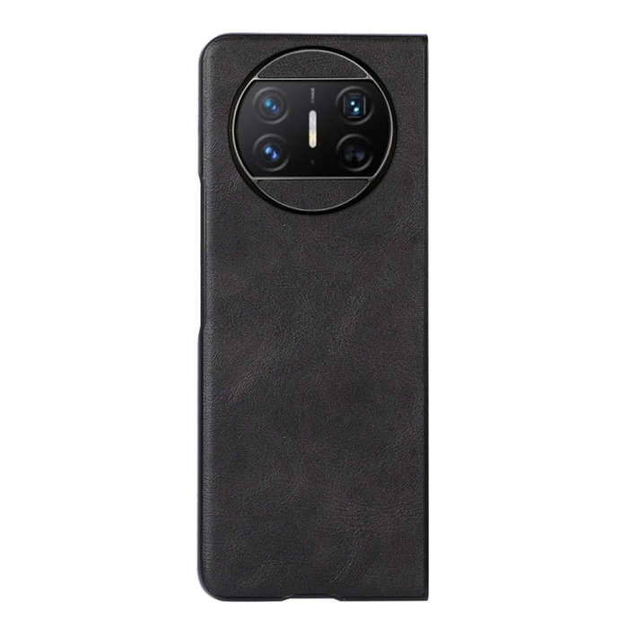 For Huawei Mate X3 Cowhide Texture PU Phone Case(Black)