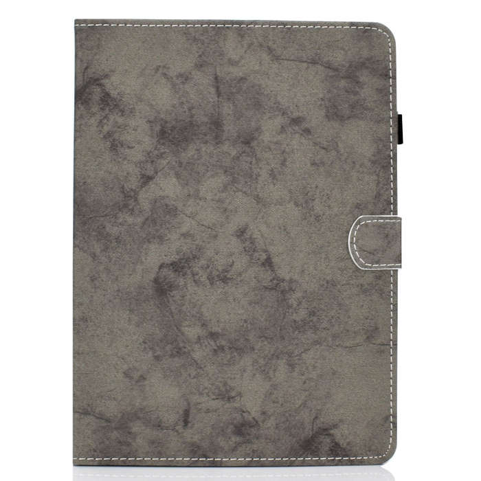 For Lenovo Tab P11 Gen 2 Marble Style Cloth Texture PU Tablet Protective Case(Grey)
