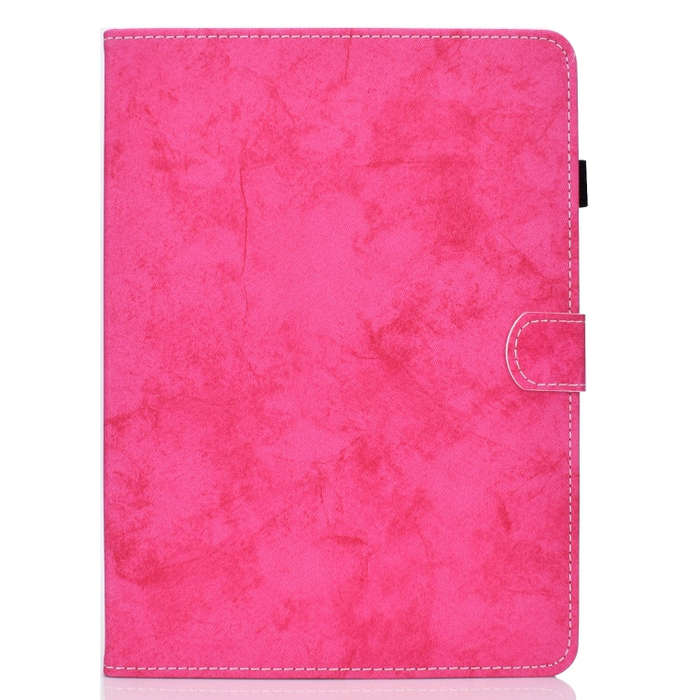 For Lenovo Tab P11 Gen 2 Marble Style Cloth Texture PU Tablet Protective Case(Rose Red)