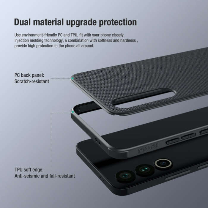 For Meizu 20 NILLKIN Frosted Shield Pro PC + TPU Phone Case(Green)