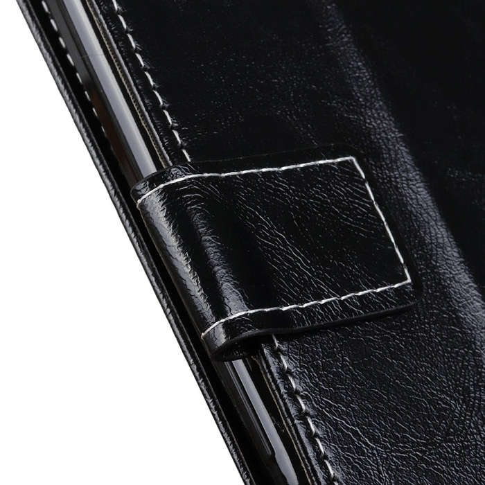 For Honor Magic5 Retro Crazy Horse Texture Flip Leather Phone Case(Black)