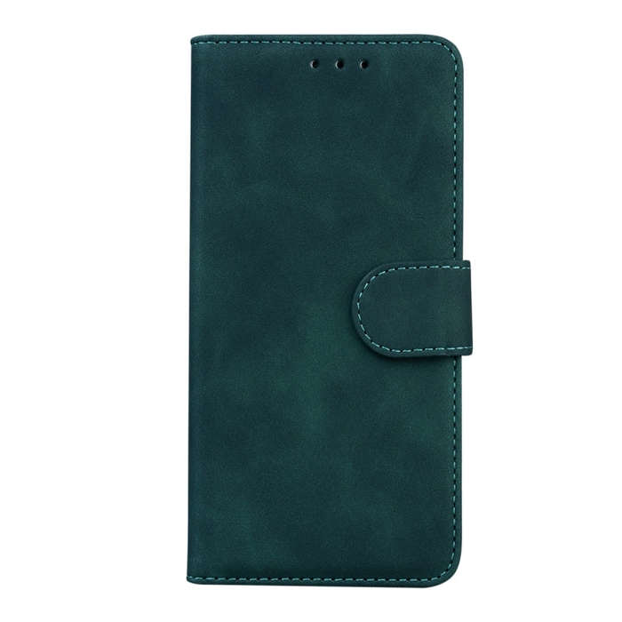For Huawei nova Y61 / Enjoy 50z Skin Feel Pure Color Flip Leather Phone Case(Green)