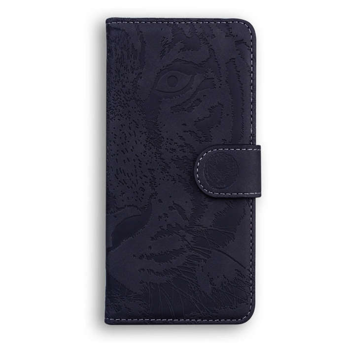 For Google Pixel 8 Pro Tiger Embossing Pattern Flip Leather Phone Case(Black)