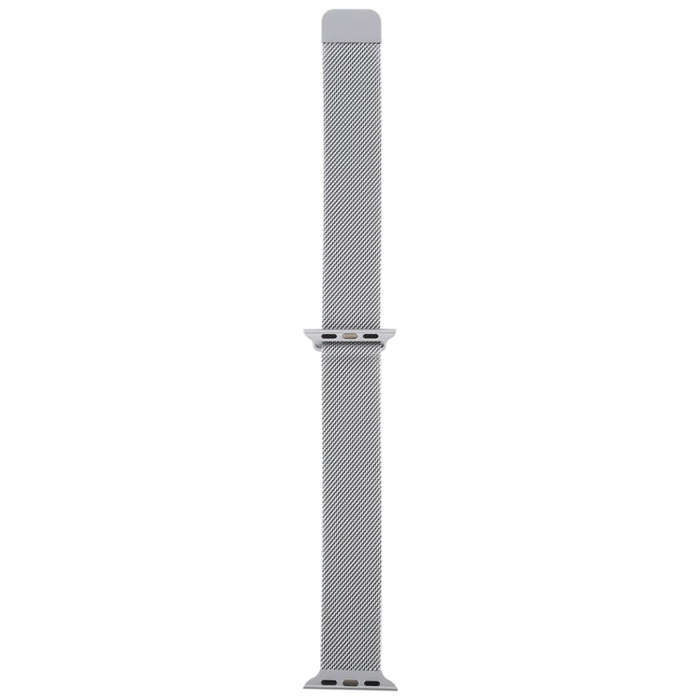 For Apple Watch Series 7 45mm / 6 & SE & 5 & 4 44mm / 3 & 2 & 1 42mm Milanese Gradient Stainless ...