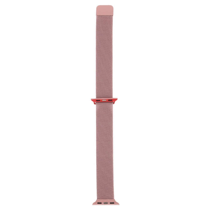 For Apple Watch Series 7 45mm / 6 & SE & 5 & 4 44mm / 3 & 2 & 1 42mm Milanese Gradient Stainless ...