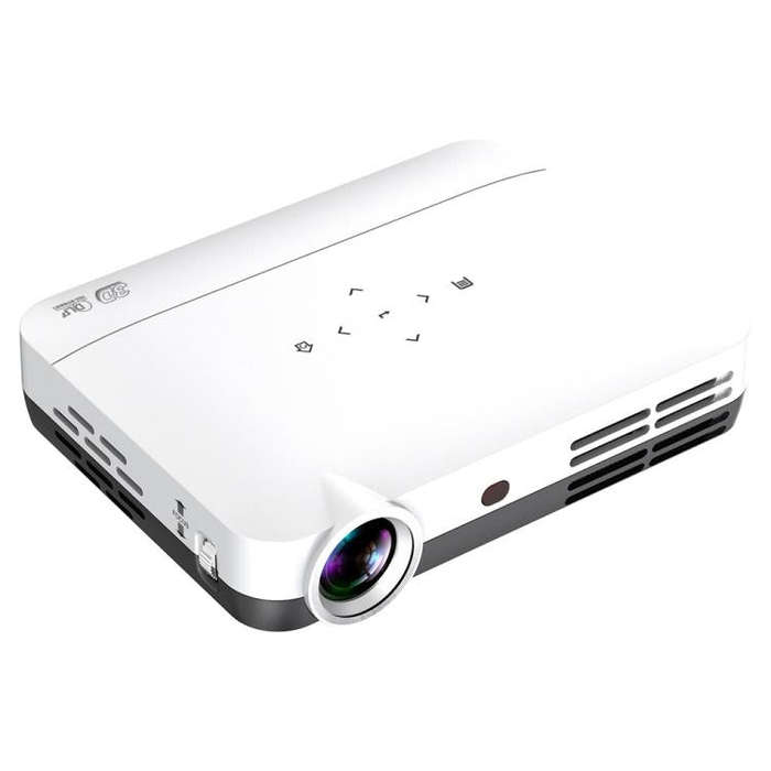 WOWOTO H10S TIDLP DMD 0.45 inch 1920 x 1080P 4K 500ANSI RGB LED Smart Projector(US Plug)