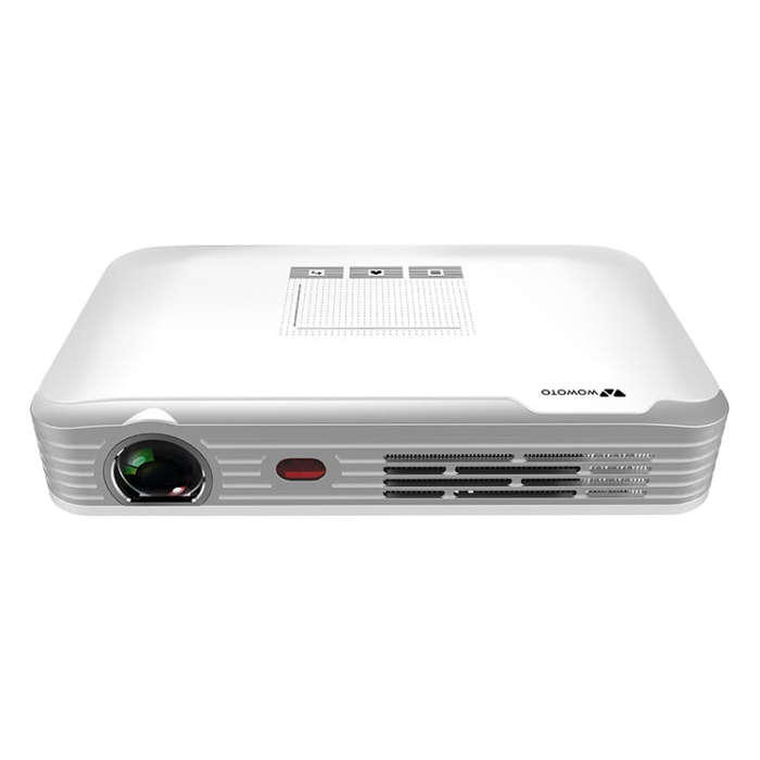 WOWOTO T9S TI DLP DMD 0.45 1280 x 800 4K 350-450ANSI RGB LED Smart Projector(EU Plug)
