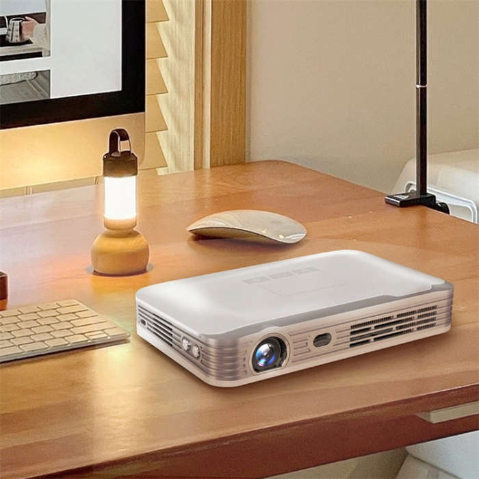 WOWOTO T9S TI DLP DMD 0.45 1280 x 800 4K 350-450ANSI RGB LED Smart Projector(EU Plug)