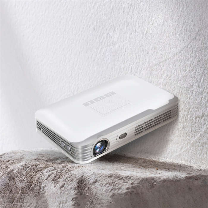 WOWOTO T9S TI DLP DMD 0.45 1280 x 800 4K 350-450ANSI RGB LED Smart Projector(US Plug)