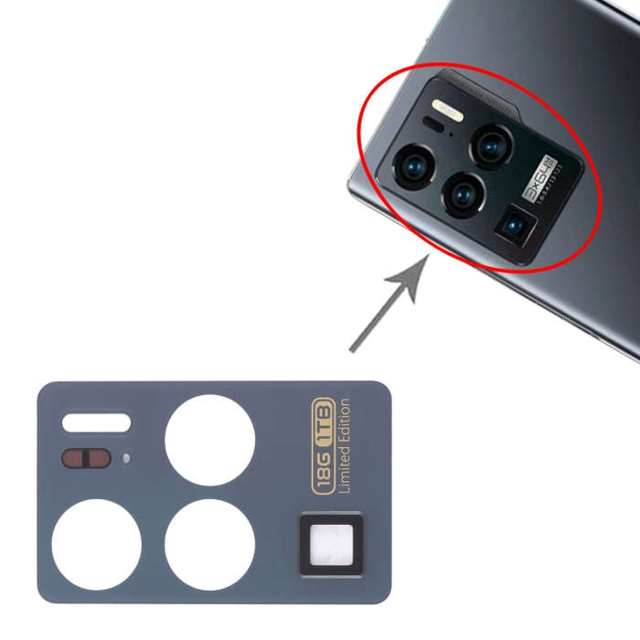For ZTE Axon 30 Ultra 5G A2022P Back Camera Lens